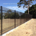 Spear Top Tubular Steel Fence And Slide Gate